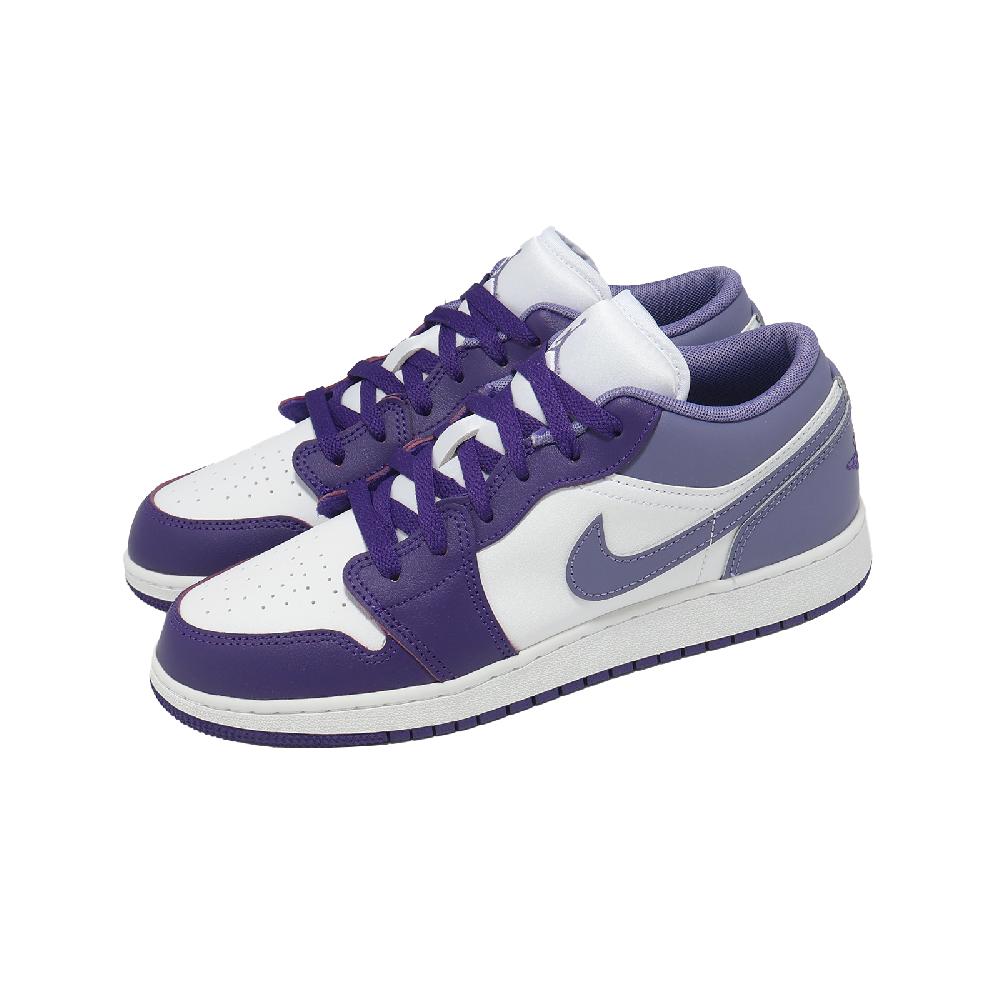 Nike Air Jordan 1 Low GS AJ1 Dusty Amethyst Kids Youth Casual Shoes 553560-551